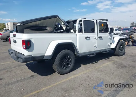 2021 Jeep Gladiator Willys 4X4 из США, поврежденный, VIN 1C6HJTAGXML542070
